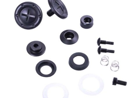 RaceQuip Black Hardware Pivot Kit for Face Shield Fits PRO & VESTA Model Helmets Online Hot Sale