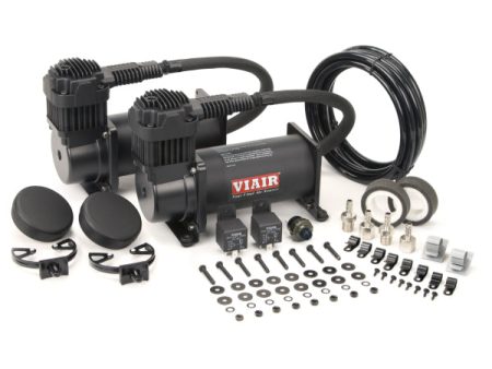 VIAIR Dual 380C Air Compressor Kit - Stealth Black For Discount