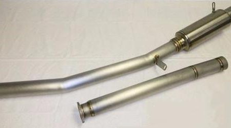 ETS Titanium Catback Exhaust | 2003-2006 Mitsubishi Evolution 8 9 (ETS-Ti-Evo8-Exh) Fashion