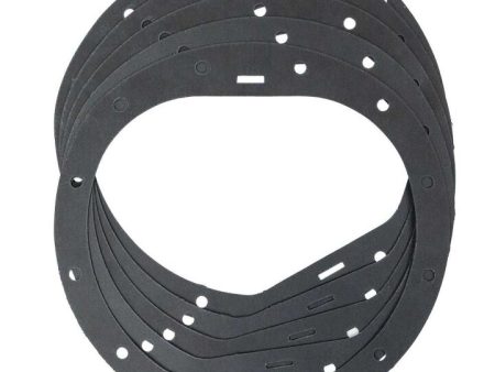 Moroso GM 12 Bolt Gasket Rear End Cover Gasket - 5 Pack Online Hot Sale