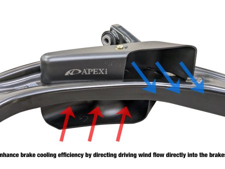 A PEXi - N1 Brake Air Shroud (Brake Duct) Kit - Toyota GR86   Subaru BRZ (2022+) & Scion FR-S   Toyota 86   Subaru BRZ (2013~2021) ** PRE-ORDER : ETA End of July ** For Sale