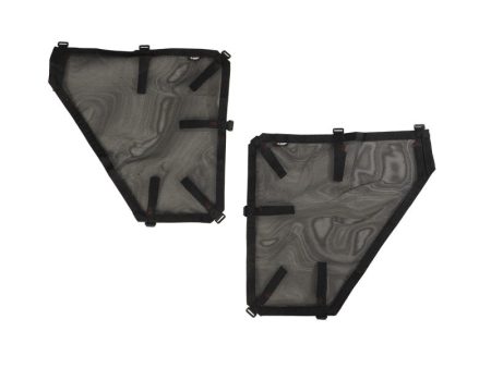 Rugged Ridge Fortis Tube Door Covers Rear Pair Black 18-20 Jeep Wrangler JLU Cheap