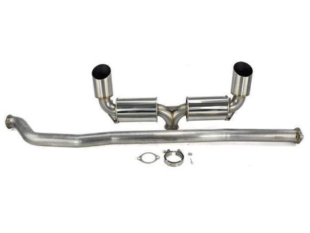 ETS V3 Dual Muffler Exhaust System Upgrade | 2008-2015 Mitsubishi Evo X (100-10-EXH-008) Sale