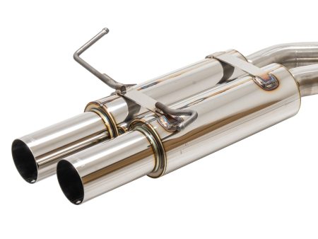 A PEXi - N1 Dual Muffler - 1995-1998 Nissan 240SX (S14) Discount