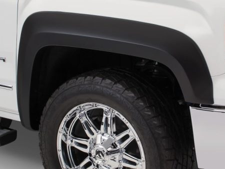 Bushwacker 19-24 GMC Sierra 1500 69.9in. & 79.4in. Bed Extend-A-Fender Style Flares 2pc - Black Discount