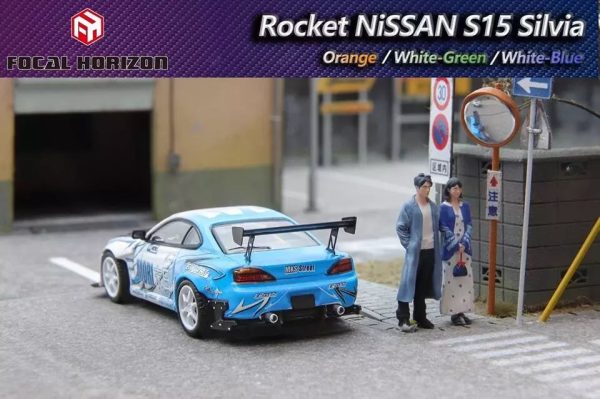 Focal Horizon Nissan Silvia S15 Mori White Blue Online Hot Sale