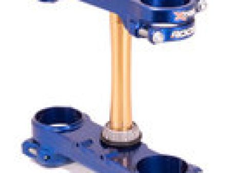 XTrig 14-19 Sherco250-4450 SE  SEF  SE-R SEF-R ROCS Tech Triple Clamp 22 mm. Offset M12 - Blue WP Cheap