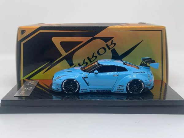 Error404 Nissan Skyline R35 LBWK BabyBlue on Sale