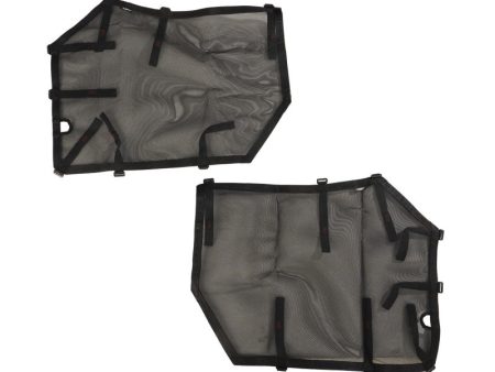 Rugged Ridge Fortis Tube Door Covers Front Pair Black 18-20 Jeep Wrangler JL JLU Online