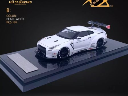 Error404 Nissan Skyline R35 LBWK Pearl White Cheap