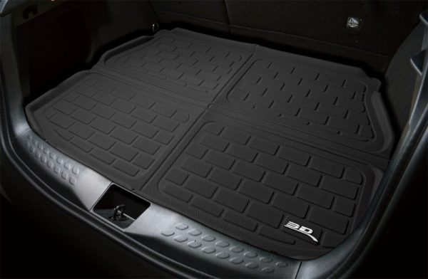 3D Maxpider Tesla Cybertruck 2024 Kagu Black Foldable Front Cargo Liner For Discount