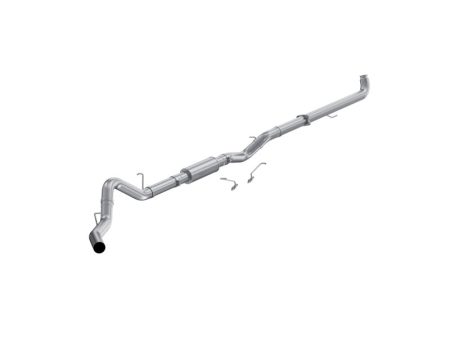 MBRP 01-04 Chevrolet 2500 3500 6.6L Duramax Aluminized Steel 4 Inch Downpipe Back Single Side Exit Online now