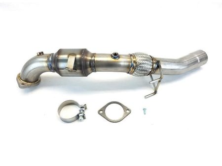 ETS Downpipe w  GESI High Flow Cat | 2016-2018 Ford Focus RS (400-10-EXH-001) Discount