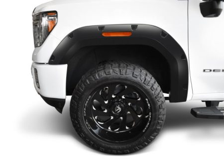 Bushwacker 20-24 GMC Sierra 2500 3500HD (Excl. 3500 Dually)c Pocket Style Flares 2pc - Black Online