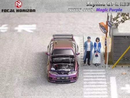 Focal Horizon Nissan Skyline GT-R R33 400R Changing Purple on Sale