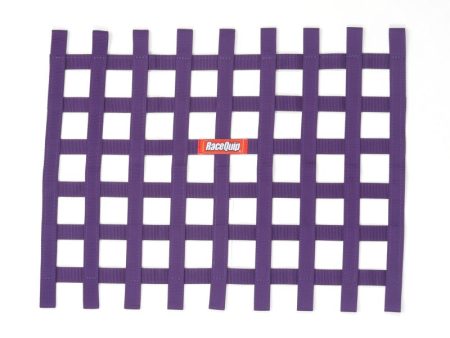 RaceQuip Purple Ribbon Window Net Online Hot Sale