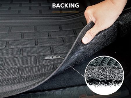 3D Maxpider Tesla Cybertruck 2024 Kagu Black Foldable Front Cargo Liner For Discount