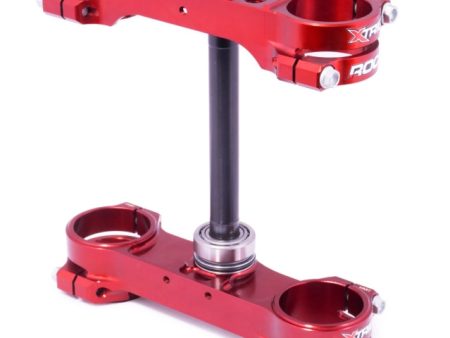 XTrig 03-19 Husqvarna TC 105 85  KTM 85-105 SX ROCS Tech Triple Clamp 14 mm. Offset M12 - Bronze For Cheap