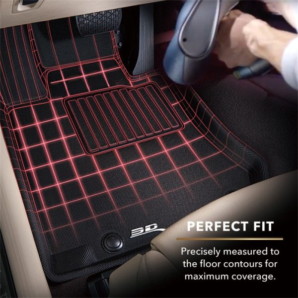 3D MAXpider BMW i5 (G60) 23-25   5 SERIES (G60) Kagu 1st Row Floormat - Black Supply