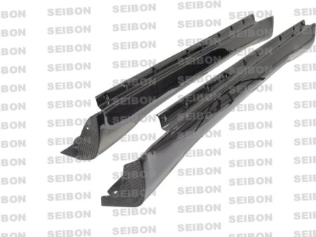 Seibon 2003-2007 Infiniti G35 Sedan TW-Style Carbon Fiber Side Skirts Online Sale