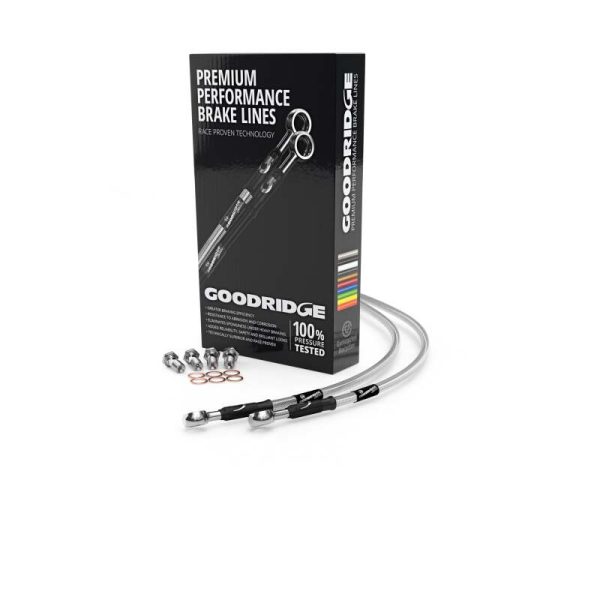 Goodridge Yamaha Aerox 50 Scooter Rear Line Clear Brake Lines Cheap