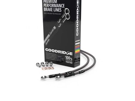 Goodridge 00-18 Yamaha FJR1300 Carbon Clutch Lines For Discount