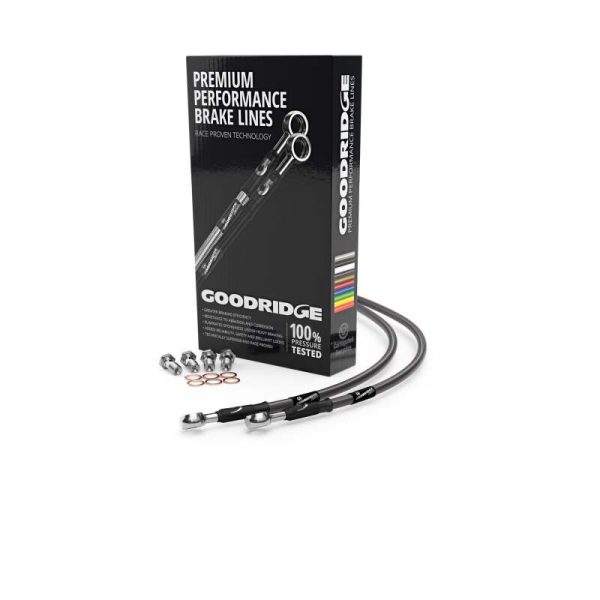 Goodridge 00-18 Yamaha FJR1300 Carbon Clutch Lines For Discount