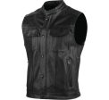 Speed and Strength Band Of Brothers Leather Vest Black Md Supply