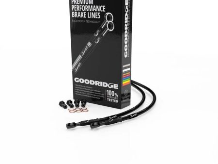 Goodridge 01-05 Suzuki GSF1200K1-K5 Black Clutch Lines w Black Fittings Discount