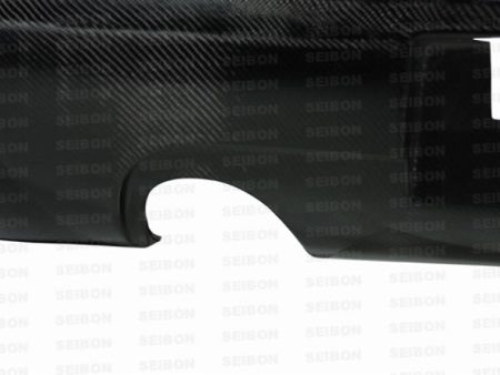 Seibon 2003-2007 Infiniti G35 Coupe TS-Style Carbon Fiber Rear Lip For Discount