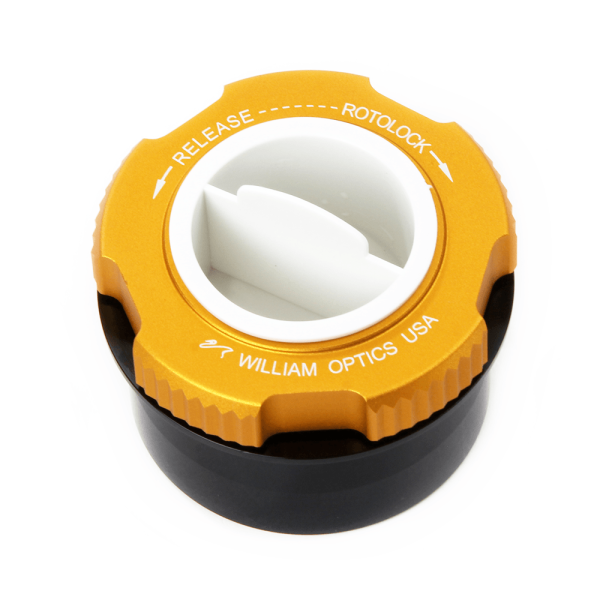 William Optics 2  to 1.25  RotoLock Eyepiece Adapter - Gold (F-ROTO-A2-125GDII) Cheap