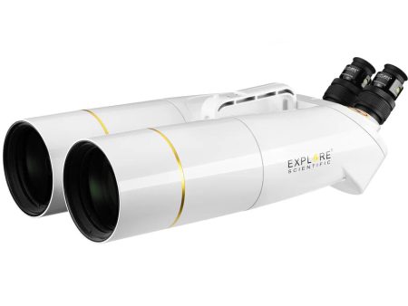 Explore Scientific BT-100 SF Large Binoculars with 62 Degree LER Eyepieces (01-14220) Online Sale