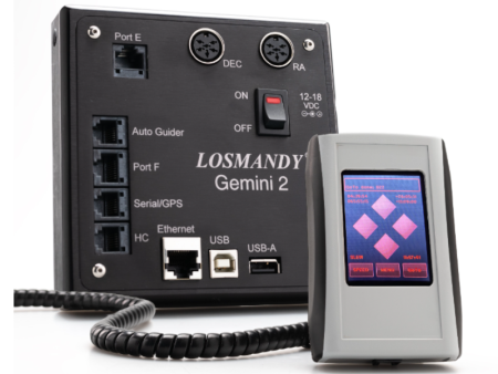 Losmandy Gemini 2 - Control unit & Hand controller (GEMINI-2-UPGRADE) For Discount