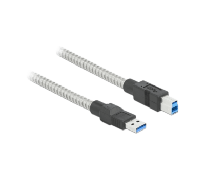 Pegasus USB 3.2 Gen 1 cable Type-A male to Type-B male with metal jacket Online now