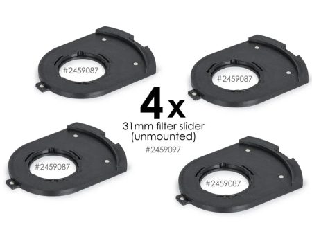 Baader 4x Filterholder 31mm for FCCT (3D-printed) for Unmounted Ø 31x2mm Filter (2459097) Online Hot Sale